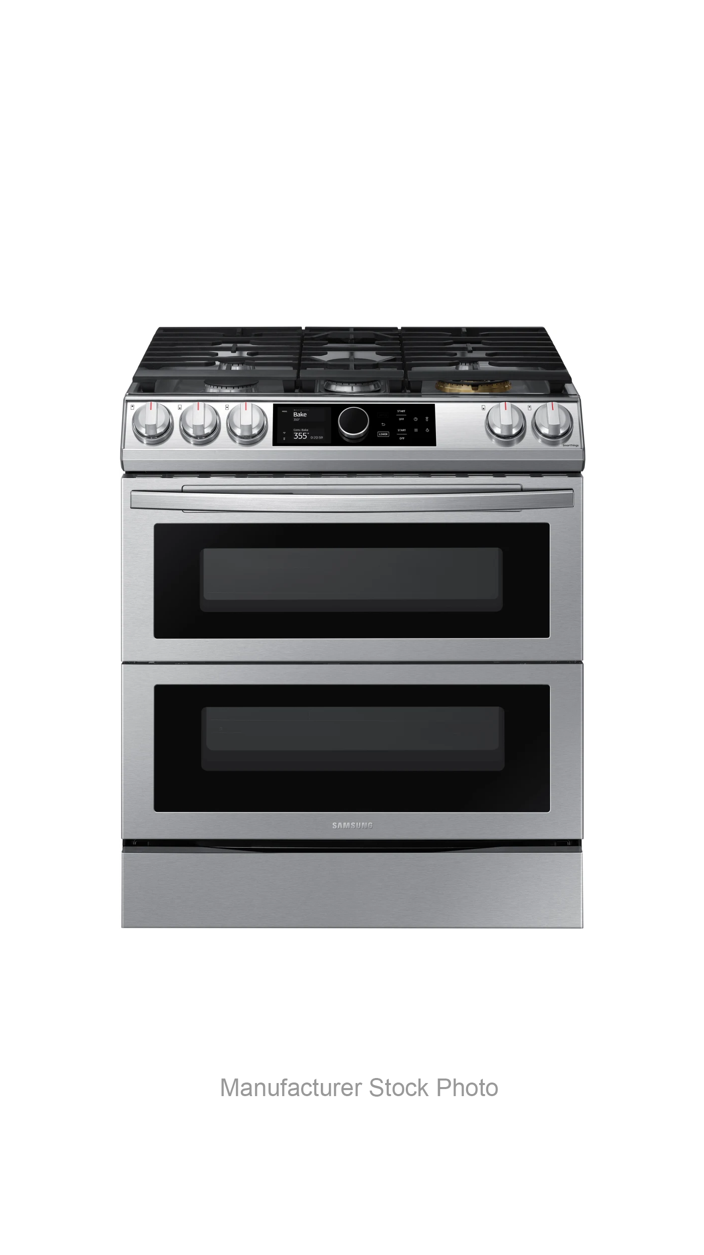 30" Samsung NX60T8751SS Slide-In Gas Range