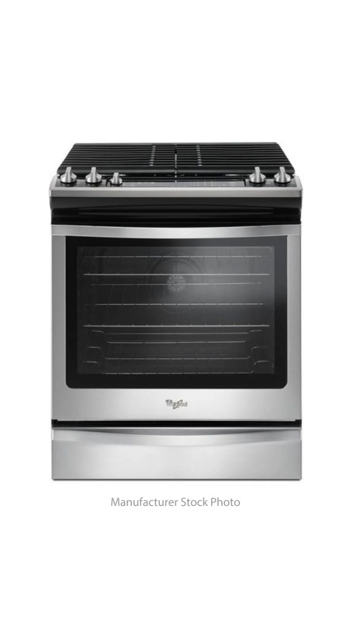 30" Whirlpool WEG745H0FS 5.8 cu.ft. Slide-In Gas Range