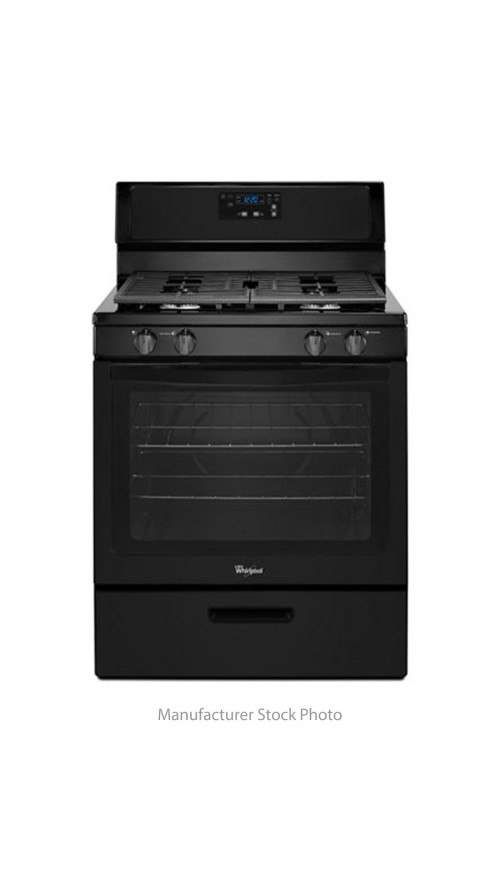 30" Whirlpool WFG320M0BB Freestanding All Gas Range