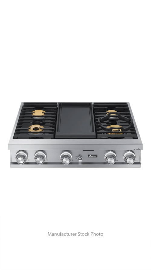 36" Dacor DTT36M974PS Gas Smart Range Top