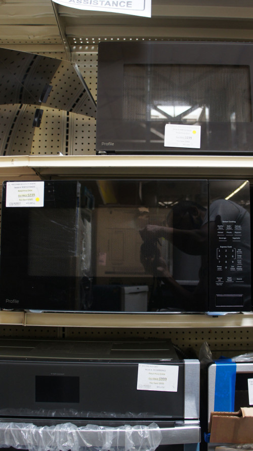 2.2 cu.ft. GE Profile PEB7227ANDD Built-In Microwave Oven