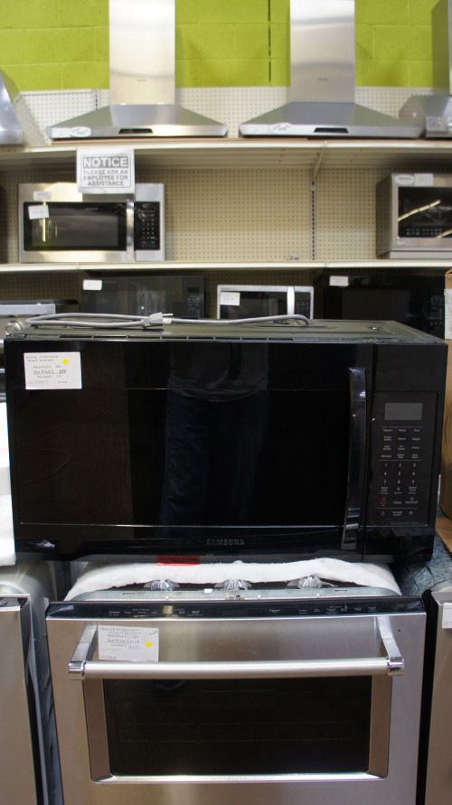 1.9 cu.ft. Samsung ME19R7041FS Over-The-Range Microwave Oven
