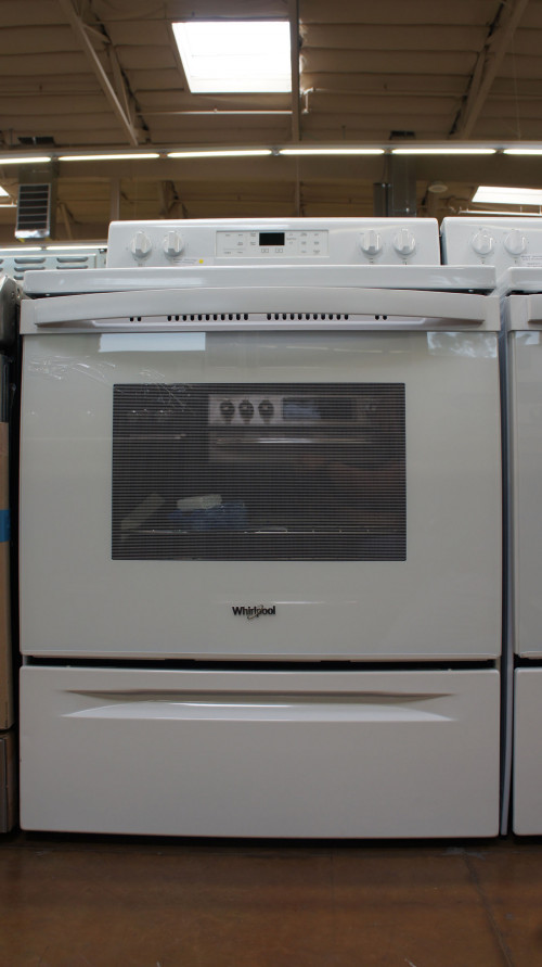 30" Whirlpool WFE505W0HW 5.3 cu.ft. Freestanding Electric Range