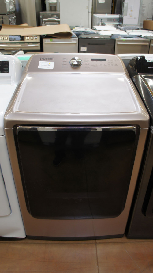 27" Samsung DVG54R7600C 7.4 cu.ft. Capacity Gas Smart Dryer