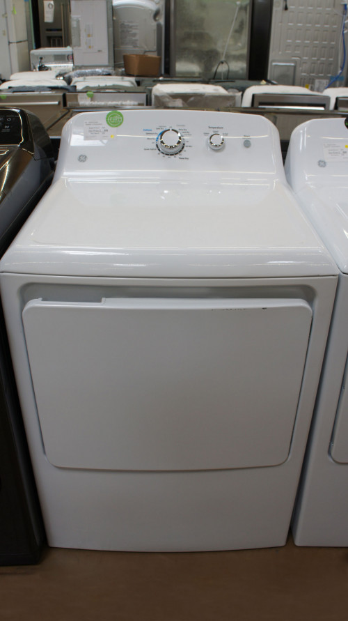 27" GE GTD33EASKWW 7.2 cu.ft. Capacity Electric Dryer