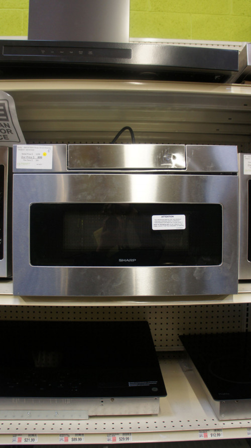 24" Sharp SMD2470ASY 1.2 cu.ft. Microwave Drawer