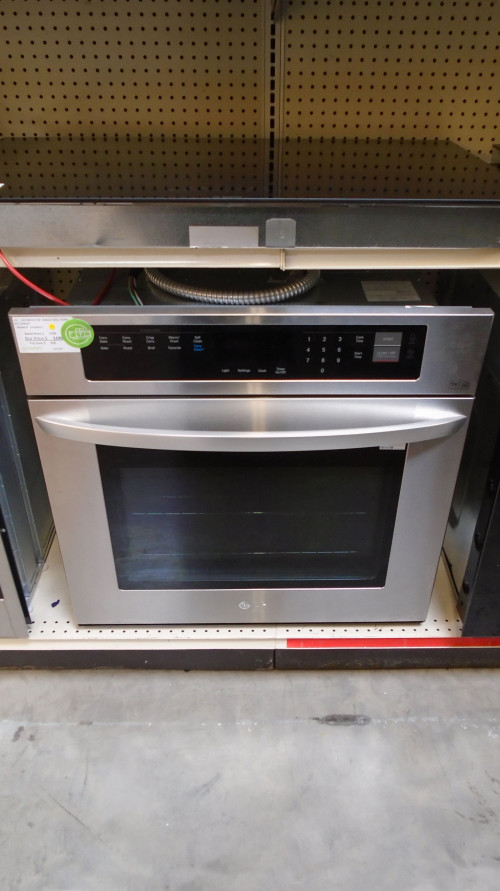 30" LG LWS3063ST Single Electric Wall Oven