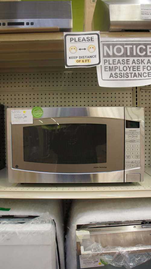 24" GE Profile JES2251SJ 2.2 cu.ft. Countertop Microwave