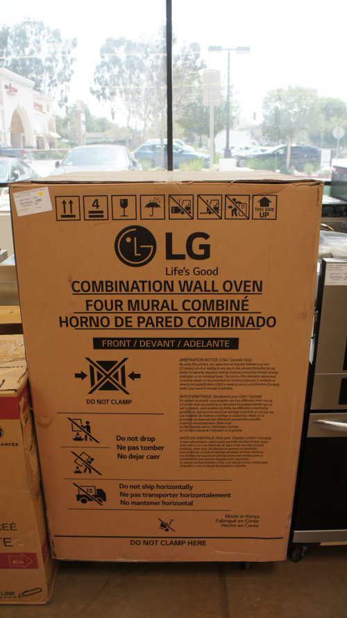 LG LWD3063BD Double Electric Wall Oven