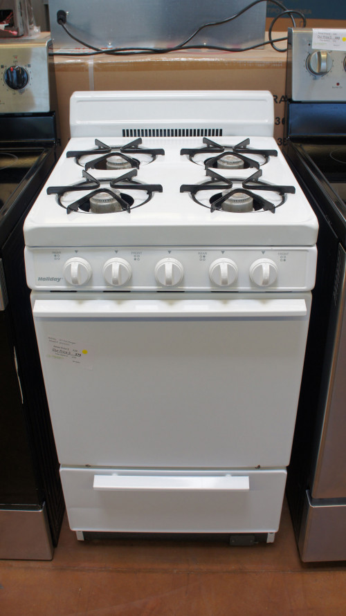 20" Holiday BAK10100 Gas Range