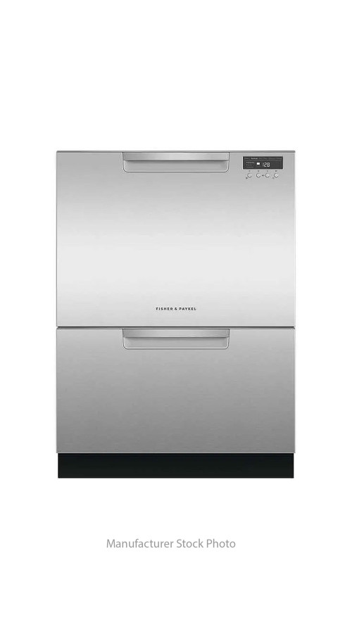 24" Fisher & Paykel DD24DCTX9N Full Console Double DishDrawer