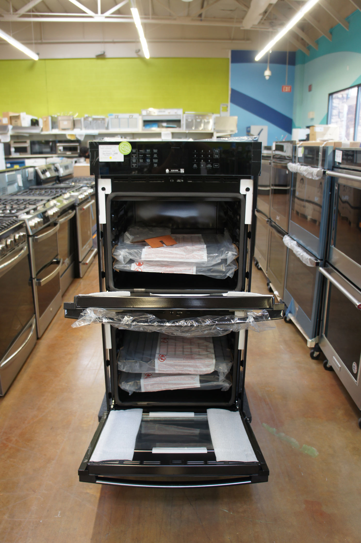 27" GE JKD3000DNBB 8.6 Cu. Ft. Smart Double Wall Oven - Image 8