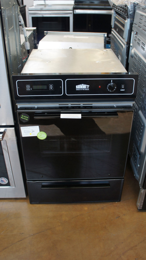 24" Summit TTM7212DK 2.9 cu.ft. Single Wall Gas Oven