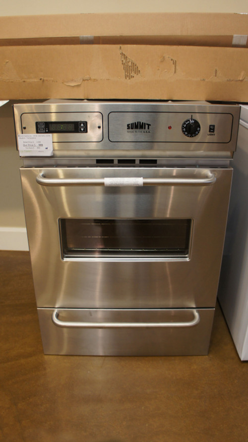 Summit Appliance TTM7882BEKW Single Wall Gas Ove