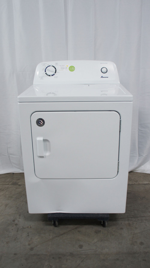 29" Amana NED4655EW 6.5 cu. ft. Front Load Electric Dryer