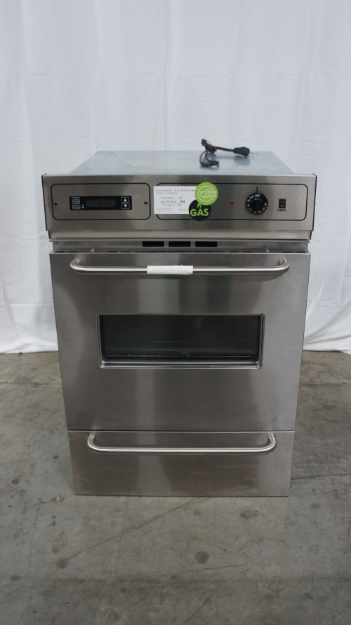 24" Summit Appliance TTM7882BEKW Single Wall Gas Oven