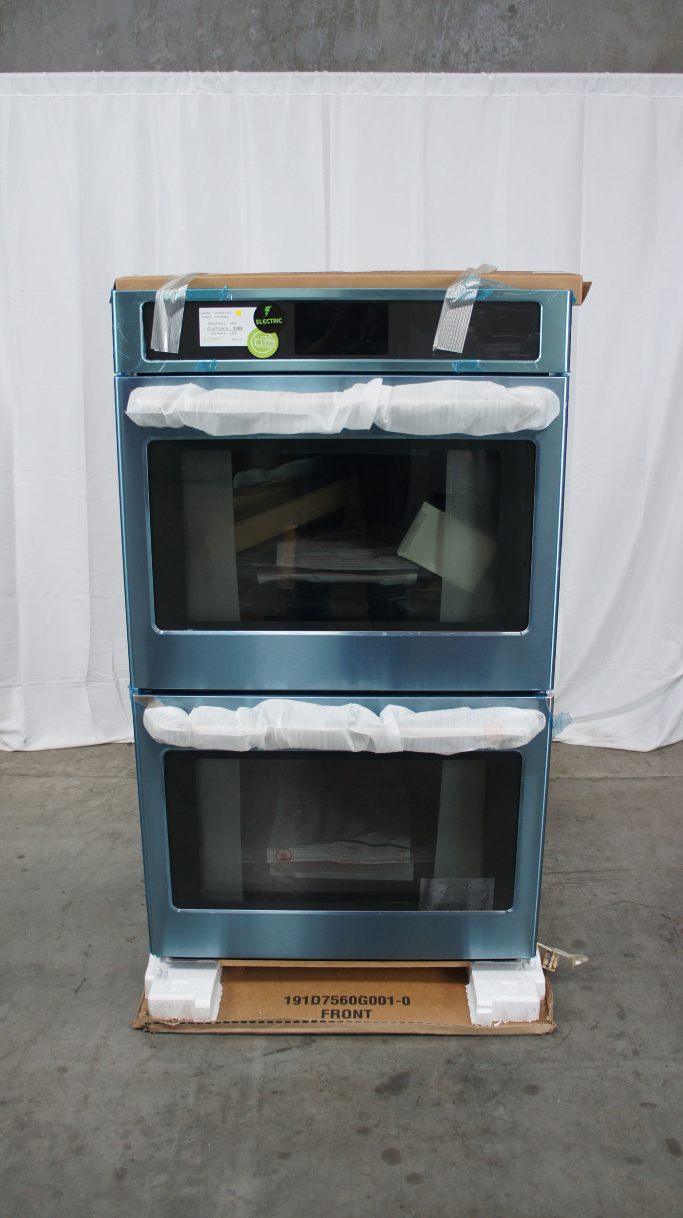 30" CAFE CTD70DP2NS1 5.0 cu.ft. Double Electric Wall Oven
