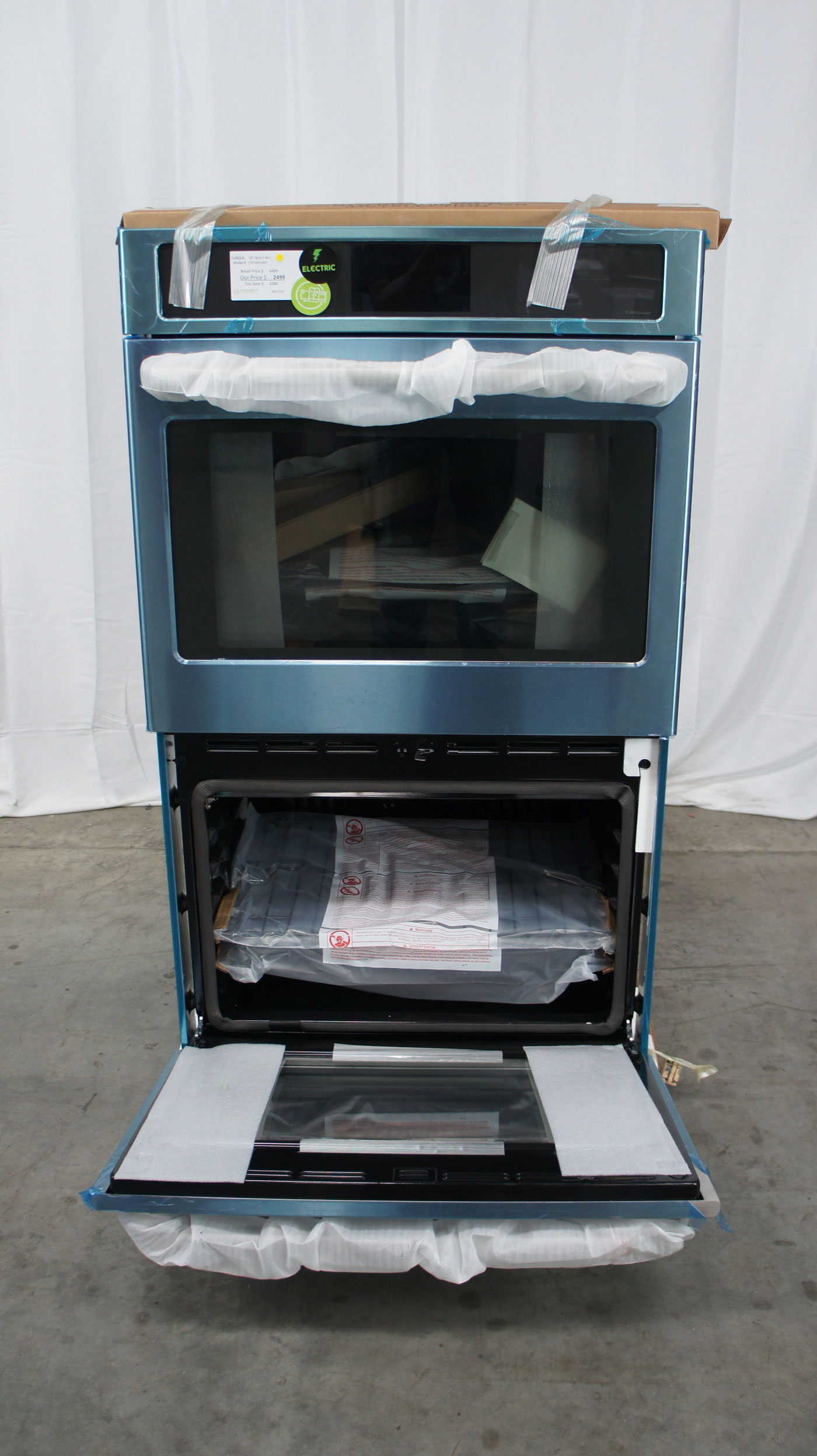 30" CAFE CTD70DP2NS1 5.0 cu.ft. Double Electric Wall Oven - Image 4
