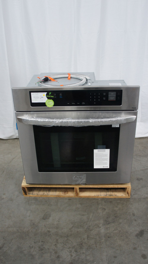 30" LG LWS3063ST 4.7 cu.ft. Single Electric Wall Oven