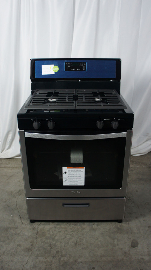 30" Whirlpool WFG320M0BS 5.1 cu.ft. Gas Range