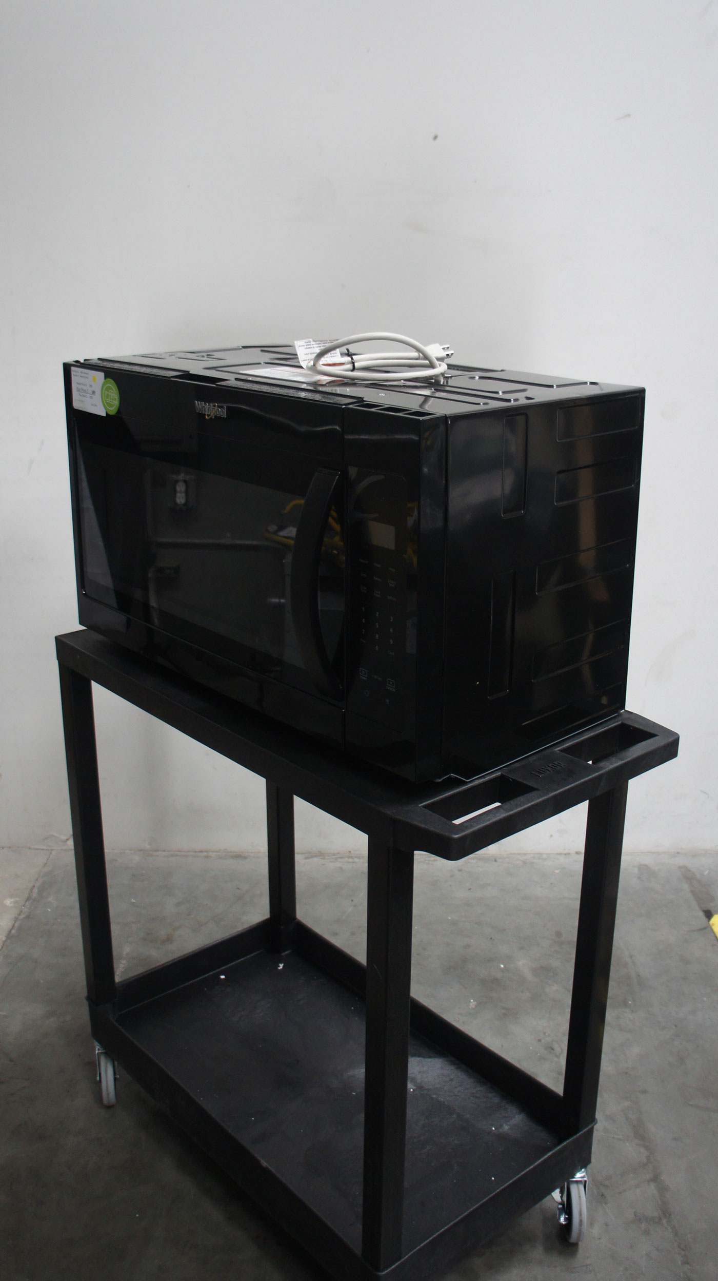 30" Whirlpool WMH31017HB 1.7 cu. ft. OTR Microwave Oven - Image 2