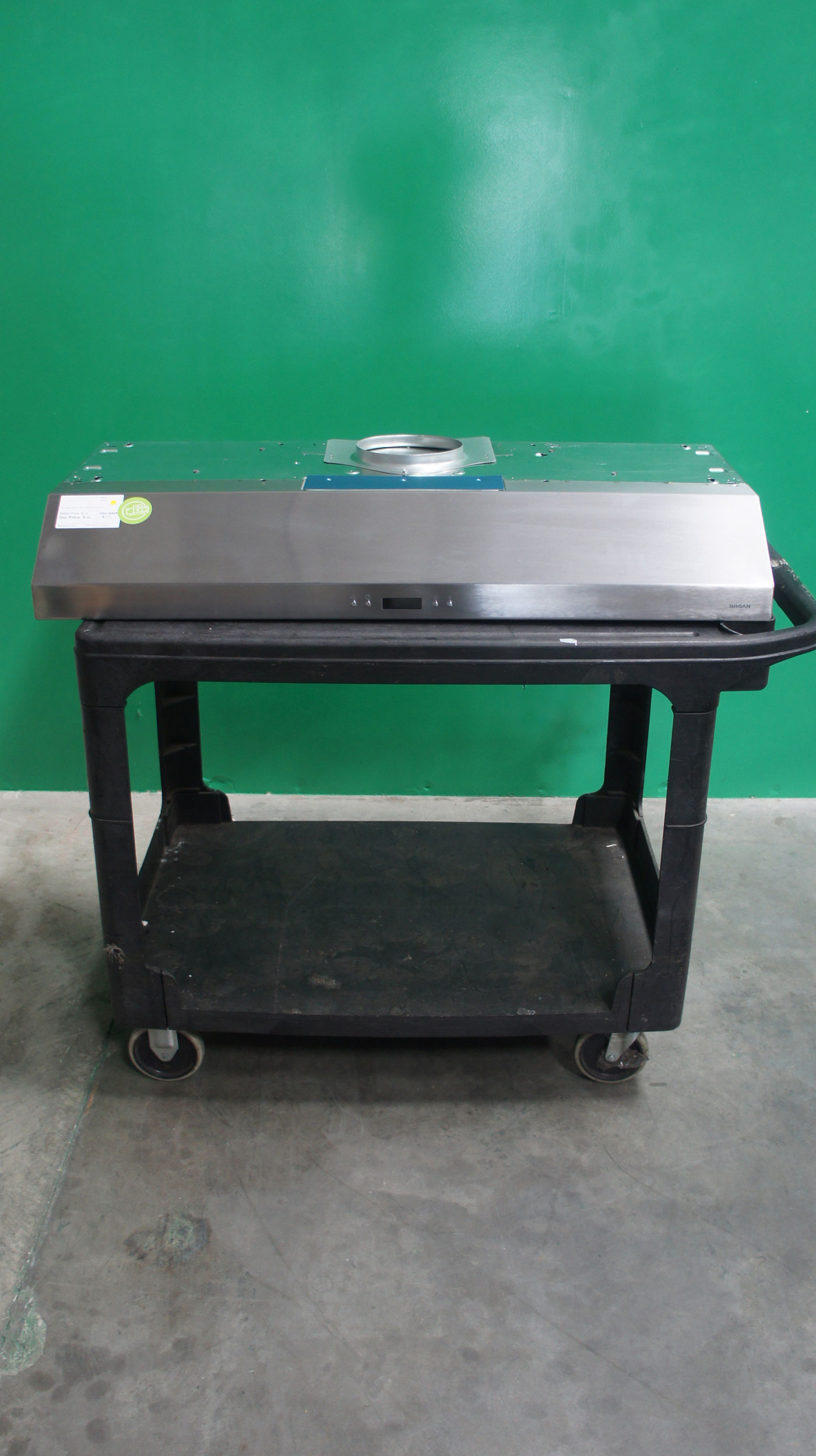 42" Broan Glacier BCDJ142SS Under Cabinet Range Hood