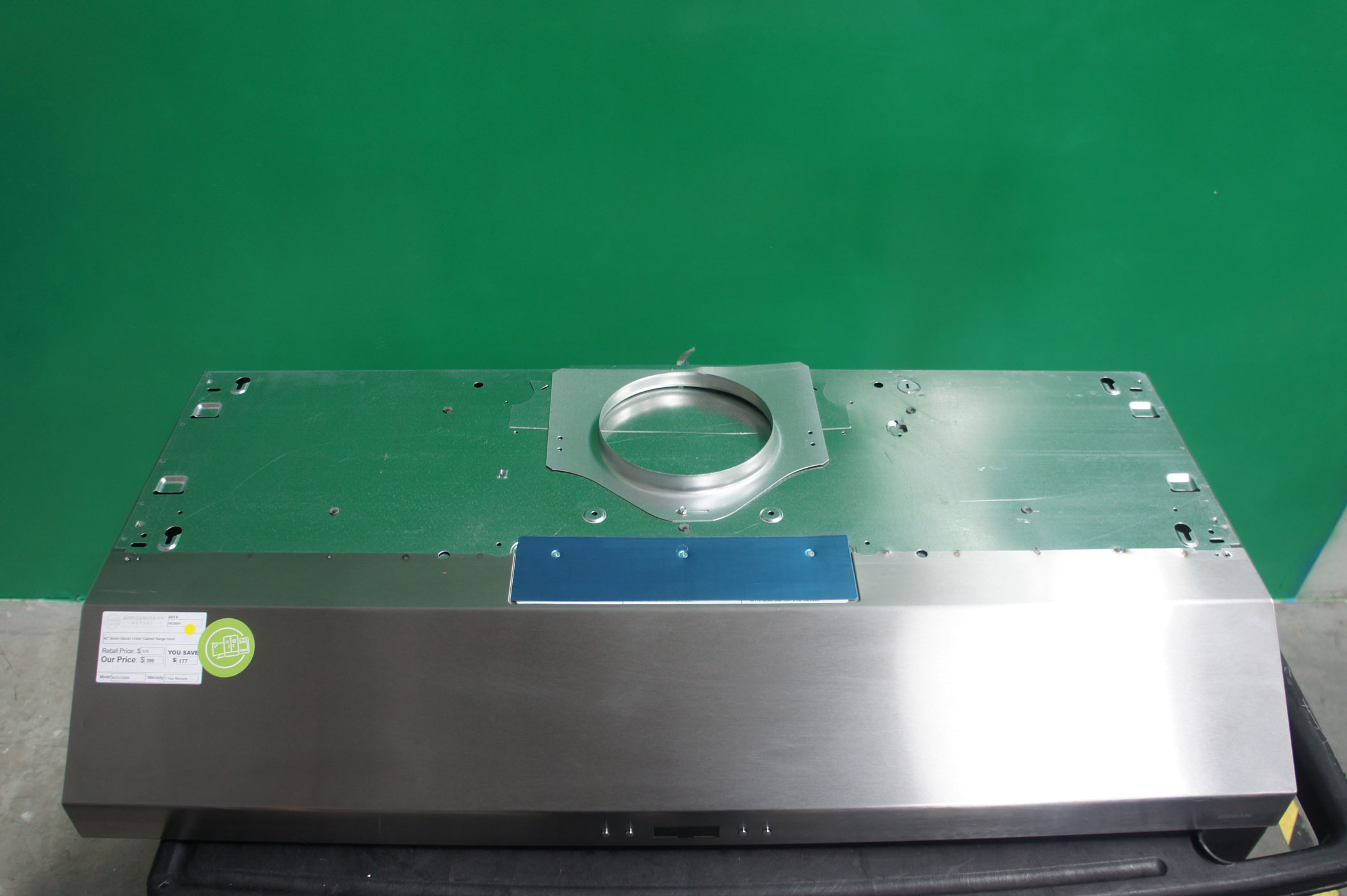 42" Broan Glacier BCDJ142SS Under Cabinet Range Hood - Image 3