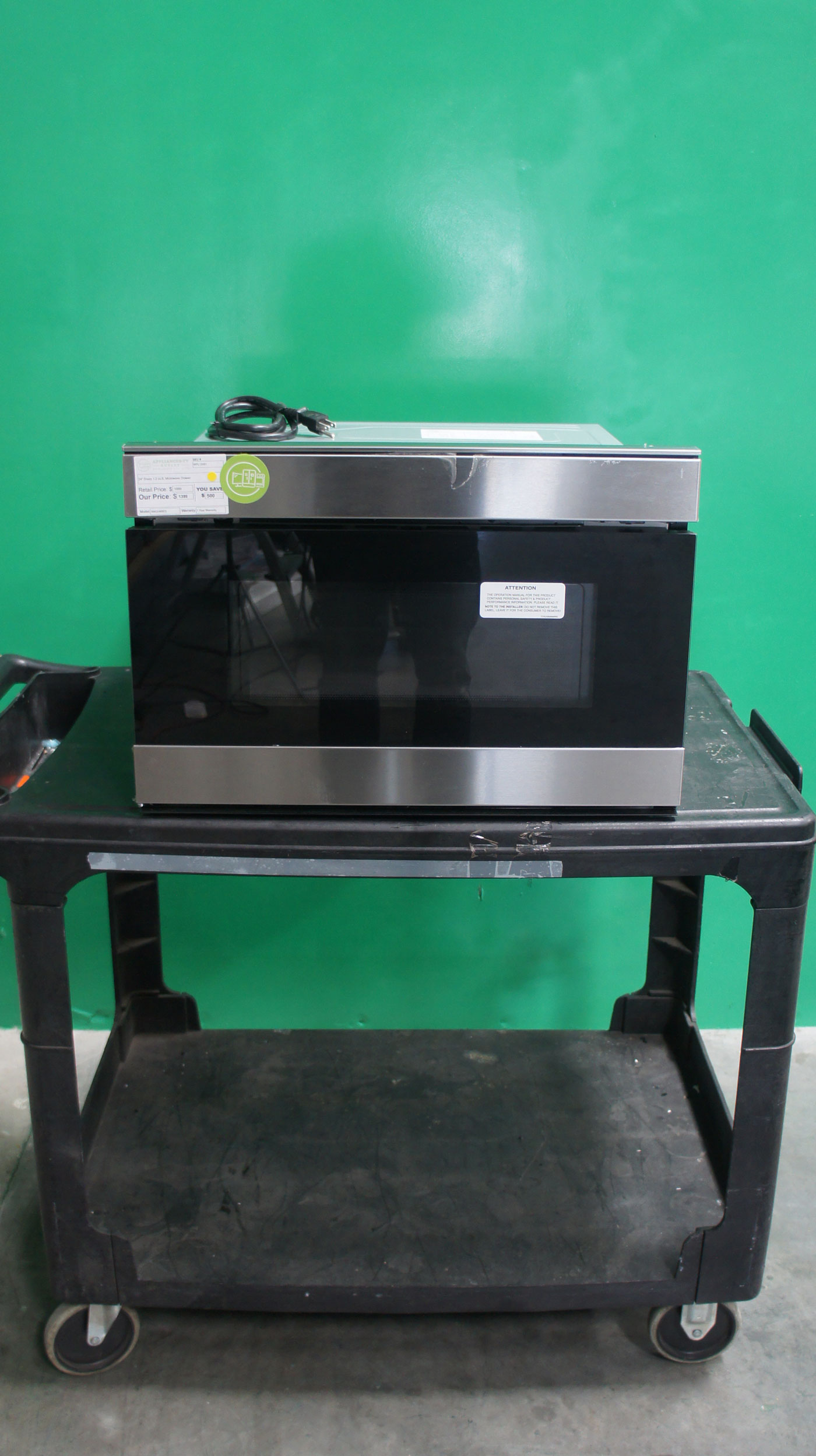 24" Sharp SMD2489ES 1.2 cu. ft. Microwave Drawer