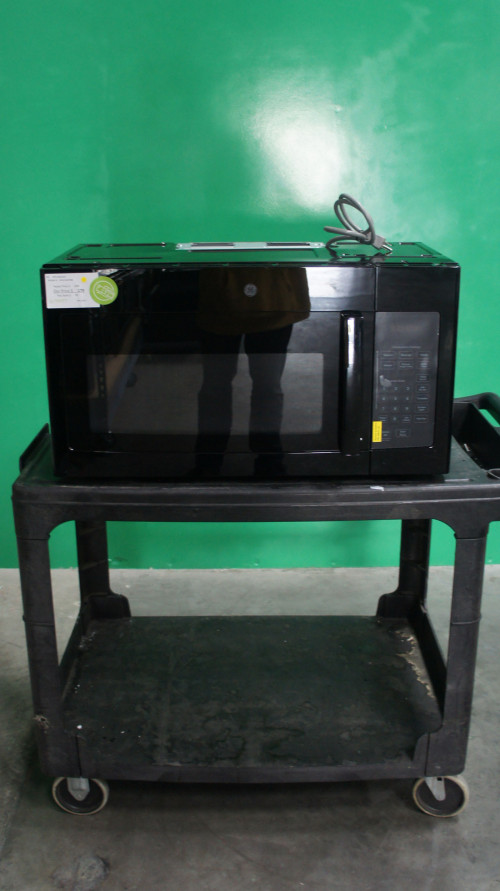 30" GE JVM3160DFBB 1.6 cu.ft. OTR Microwave Oven