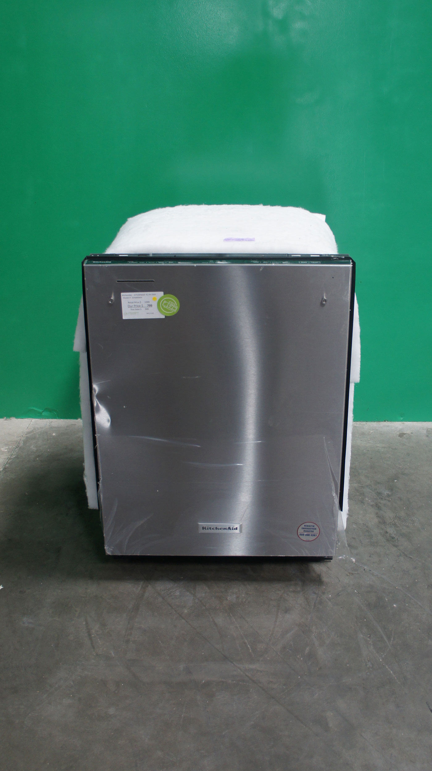 24" KitchenAid KDTM404KPS 44 dBA Built-In Dishwasher