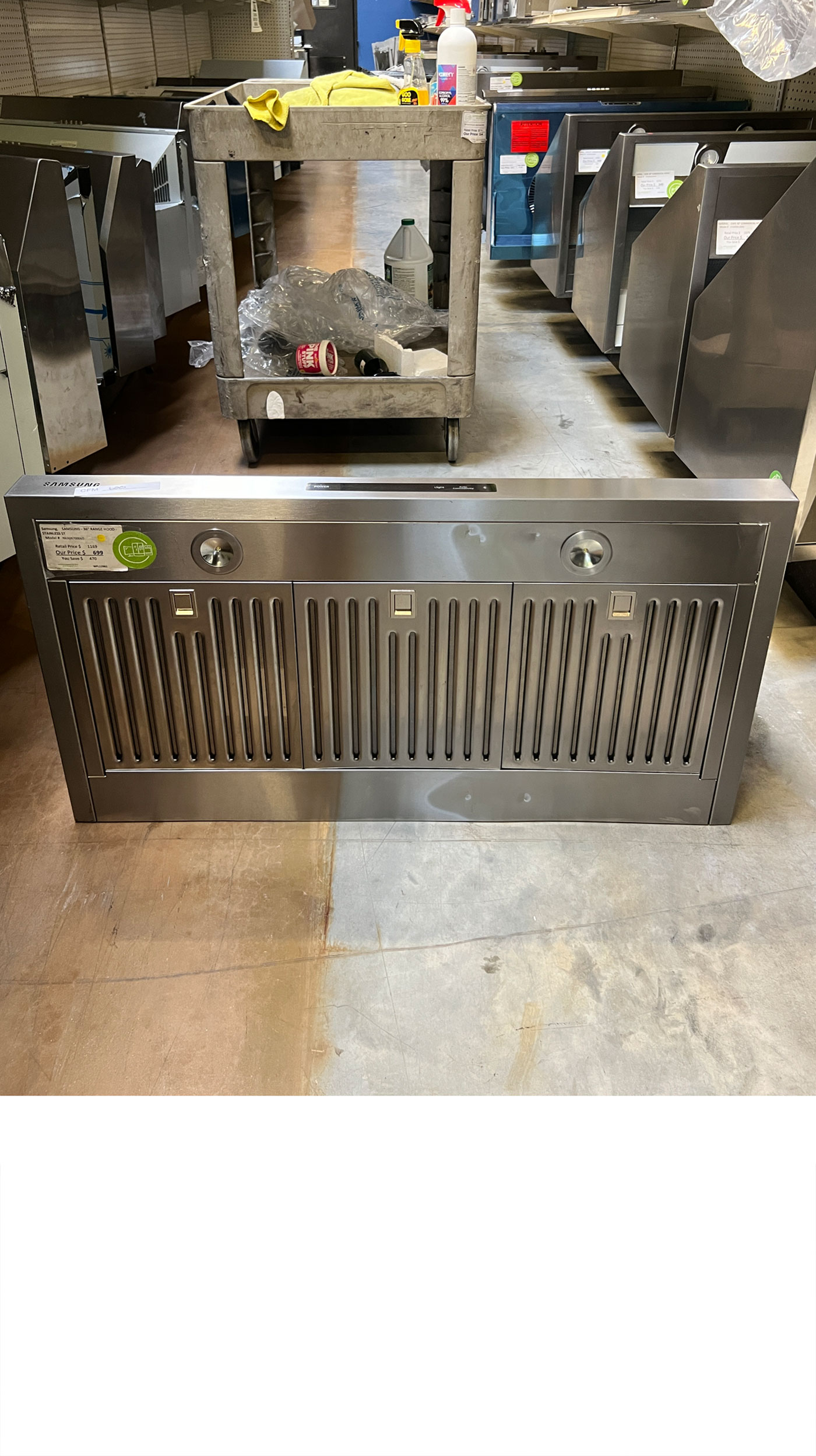 36" Samsung NK36N7000US Smart Range Hood - Image 2