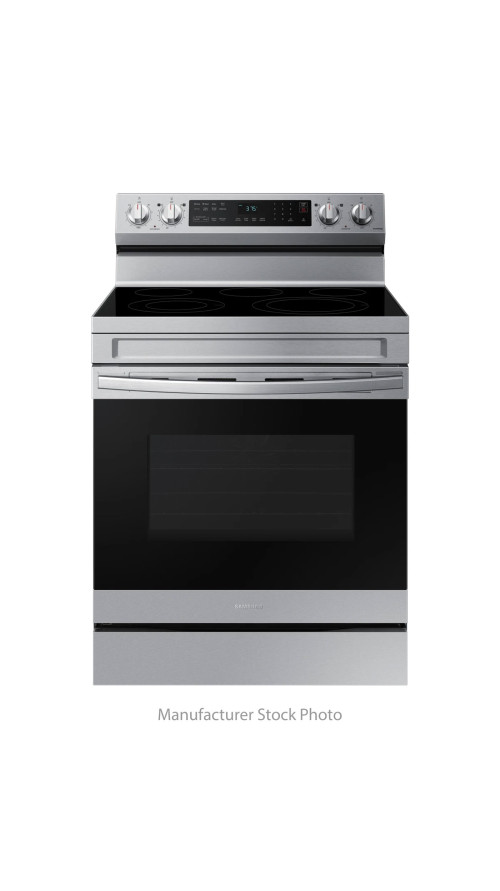 30" Samsung NE63A6511SS 6.3 Cu. Ft. Freestanding Electric Smart Range