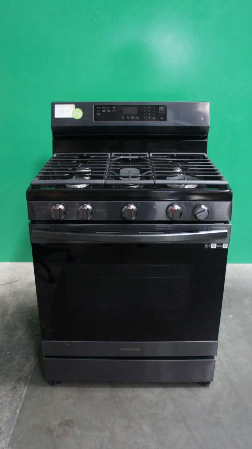 30" Samsung NX60A6511SG 6.0 Cu. Ft. Freestanding Gas Smart Range