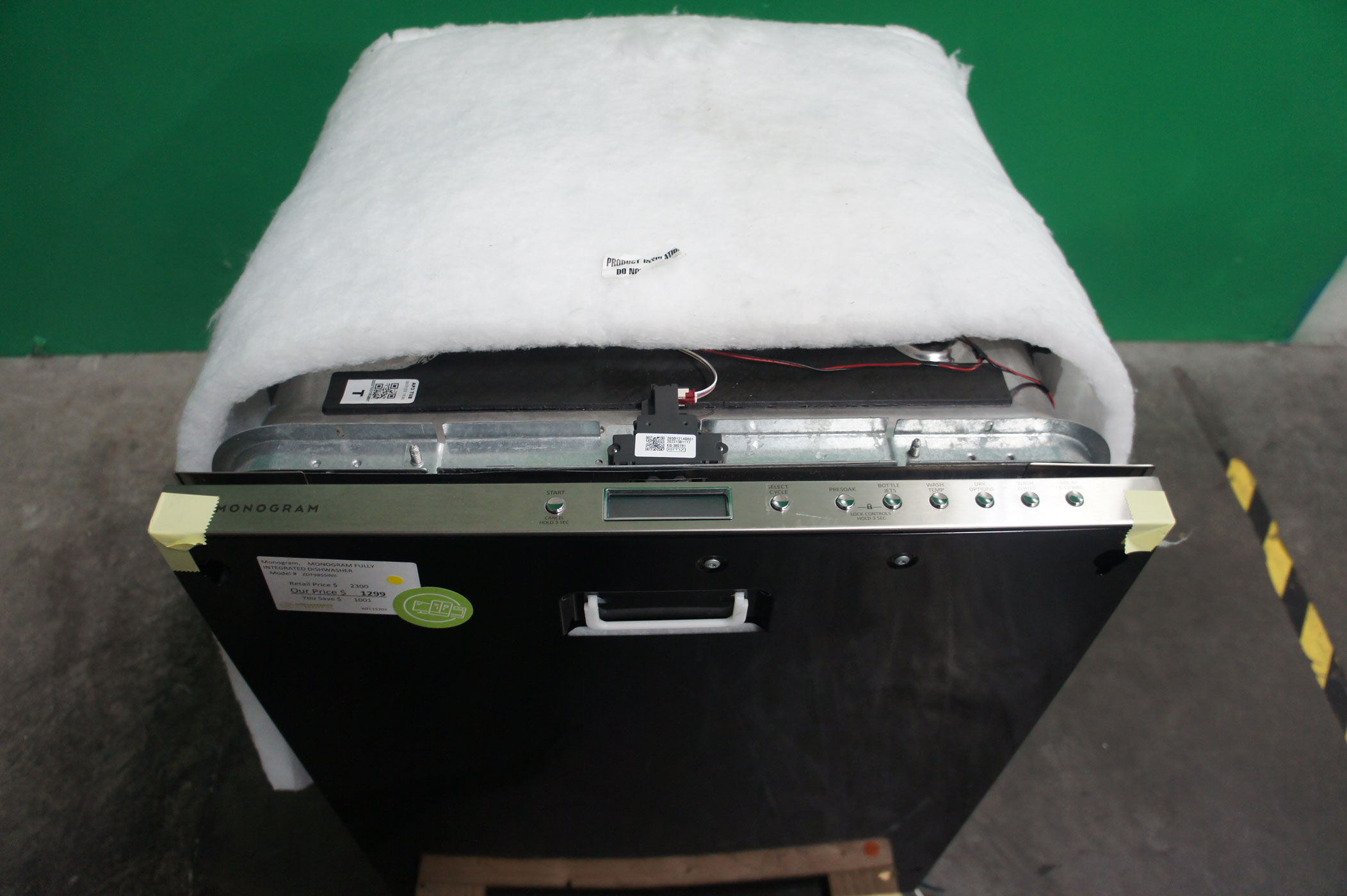 24" Monogram ZDT985SINII 39 dBA Fully Integrated Smart Dishwasher - Image 5