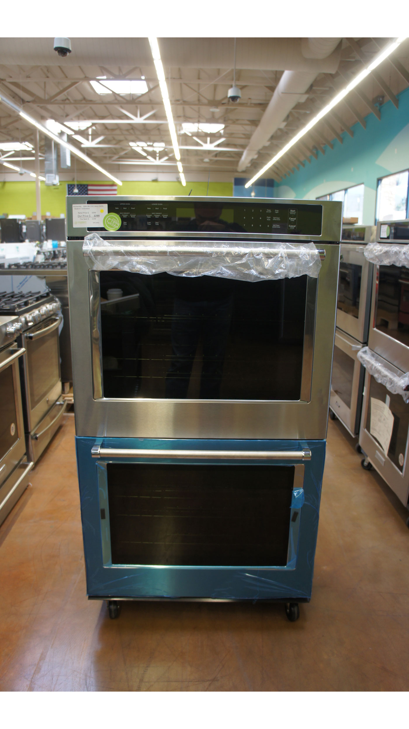 30" KitchenAid KODE500ESS Electric Double Wall Oven - Image 2