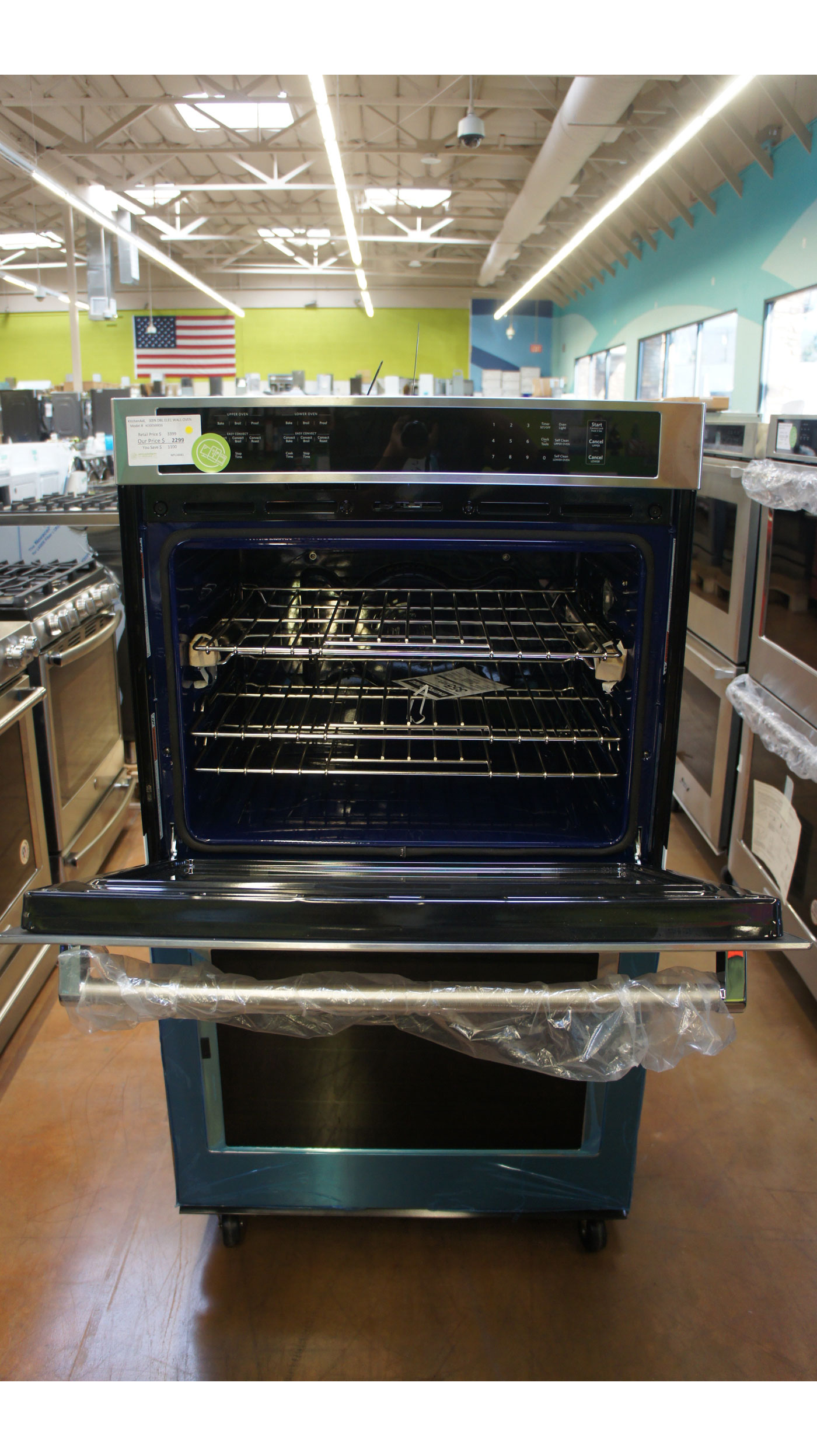 30" KitchenAid KODE500ESS Electric Double Wall Oven - Image 3