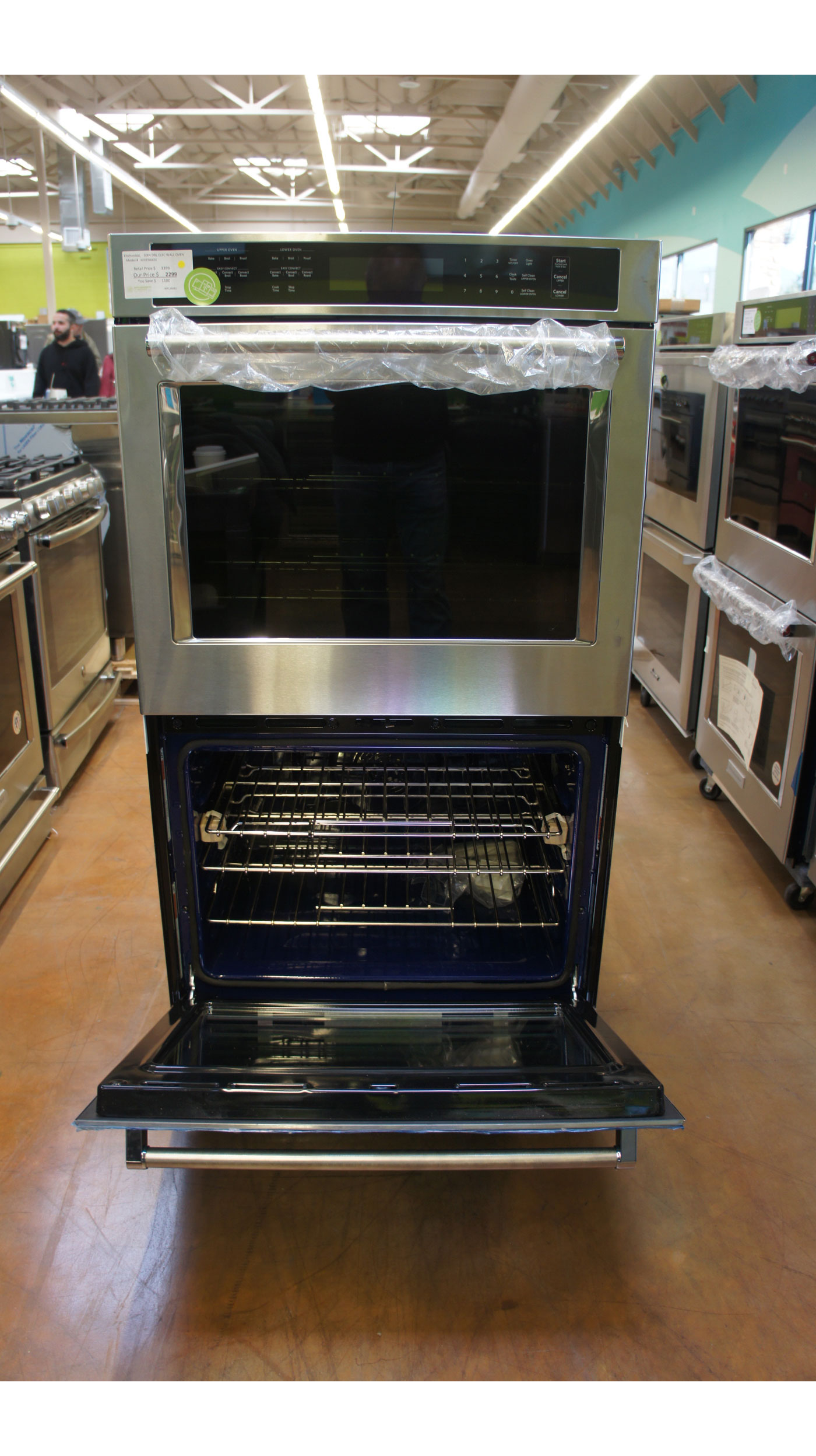 30" KitchenAid KODE500ESS Electric Double Wall Oven - Image 4