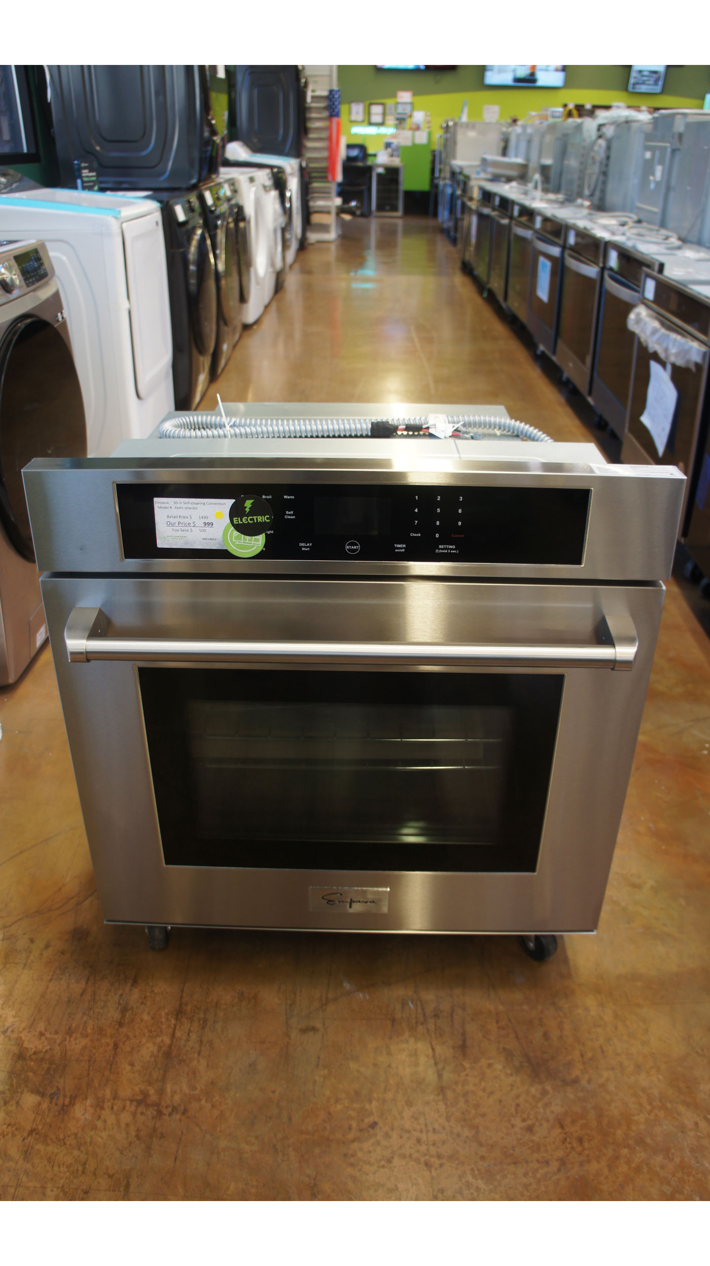 30" Empava EMPV30WO03 Single Electric Wall Oven - Image 2
