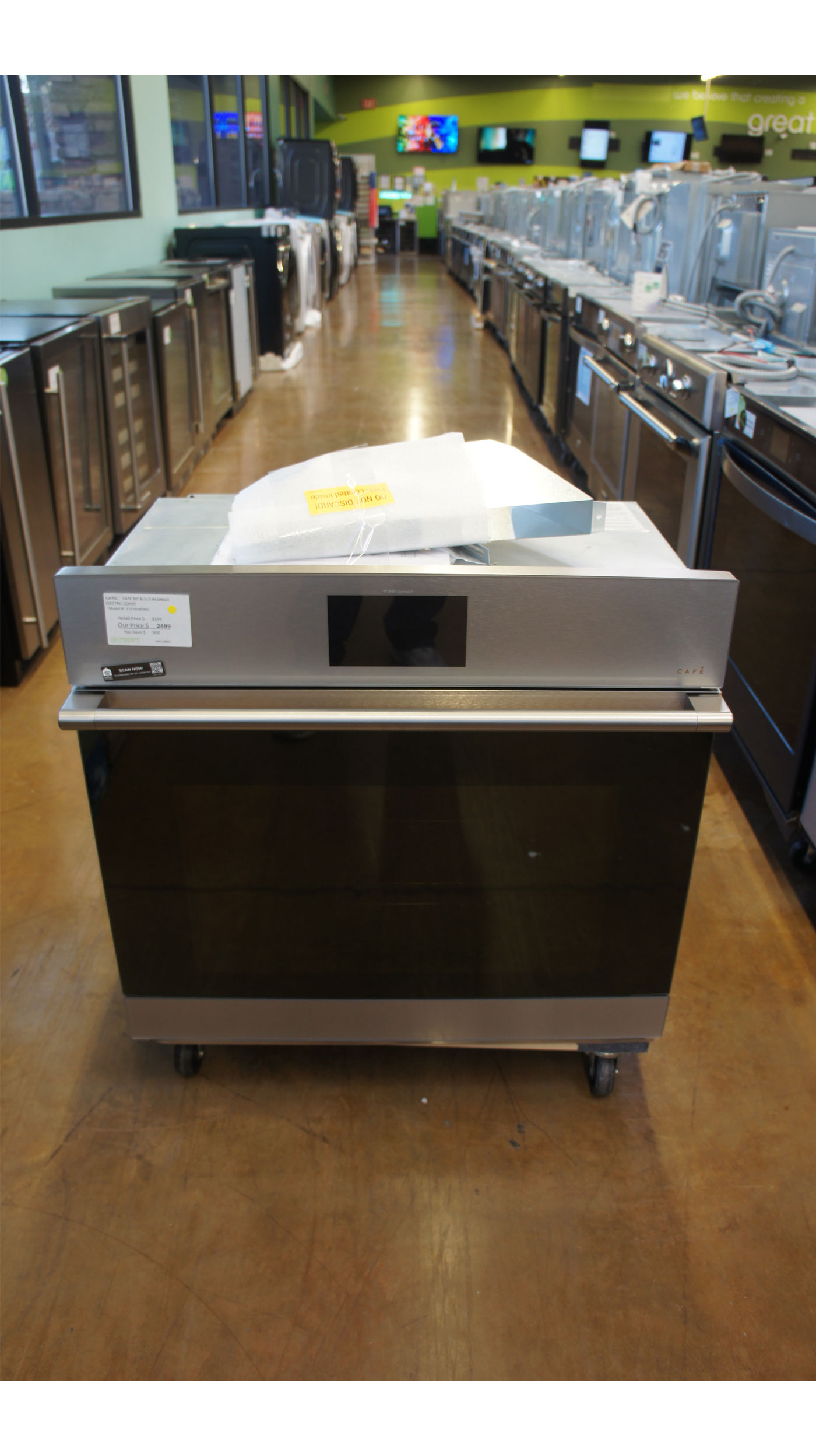 30" CAFE CTS70DM2NS5 Single Smart Electric Wall Oven - Image 2