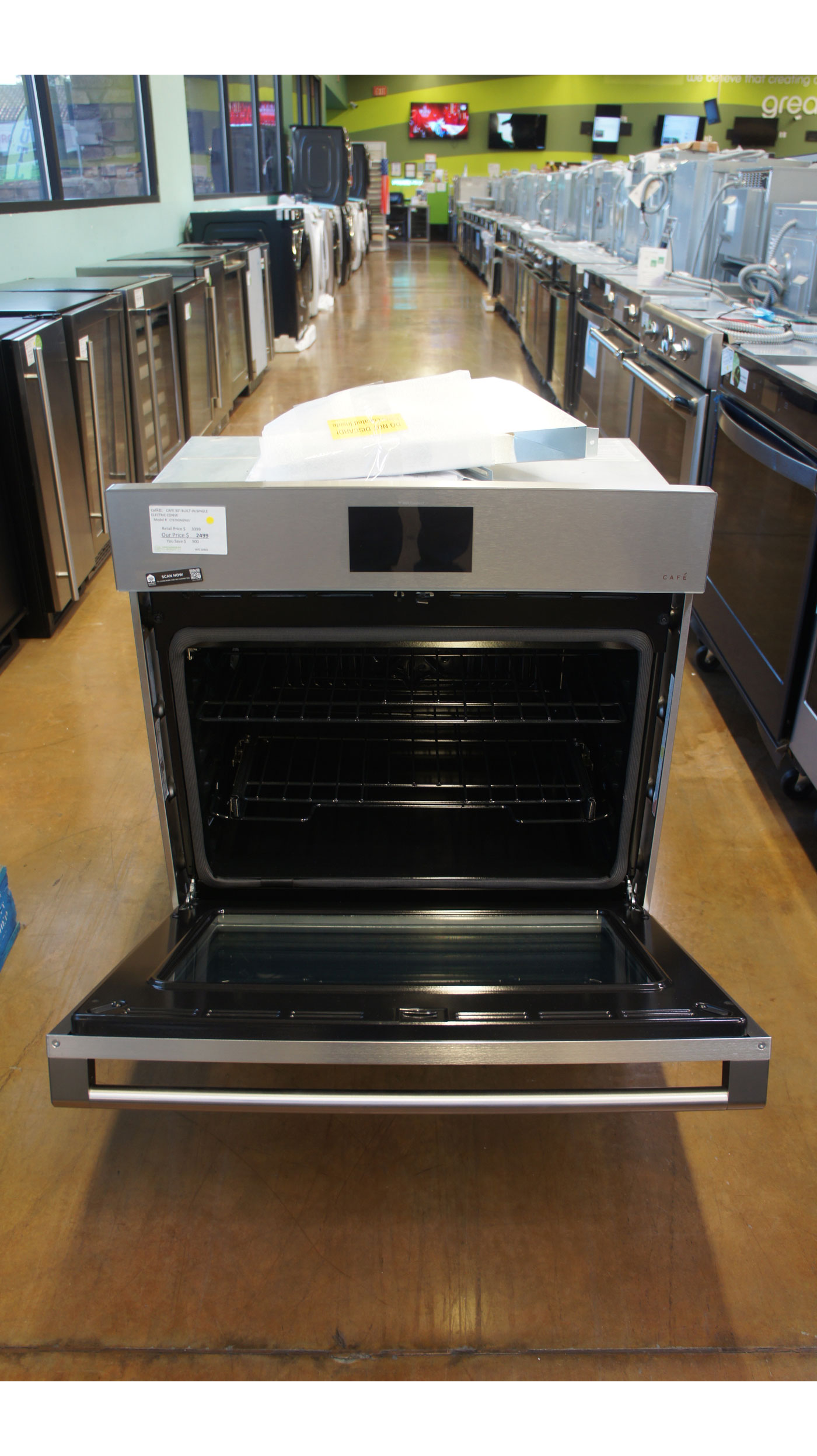30" CAFE CTS70DM2NS5 Single Smart Electric Wall Oven - Image 3
