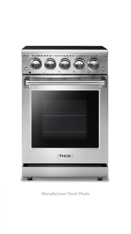 24" Thor Kitchen HRE2401 Freestanding Professional Electric Range