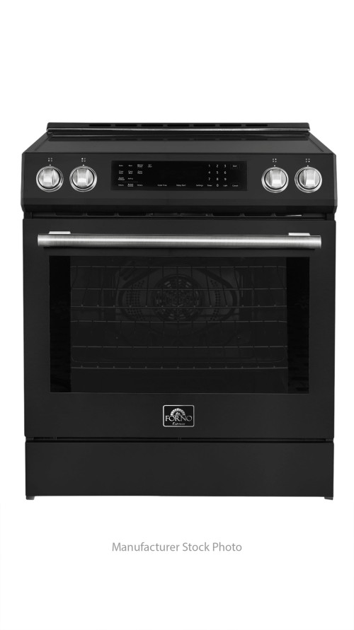 30" Forno FFSIN0905-30BLK Oven Gas Range