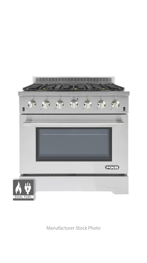 36" NXR LS Series LSD3622 Dual Fuel Freestanding Range