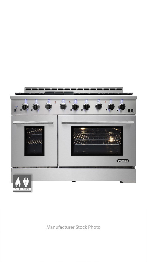 48" NXR MM Series MMD4811 Dual Fuel Range