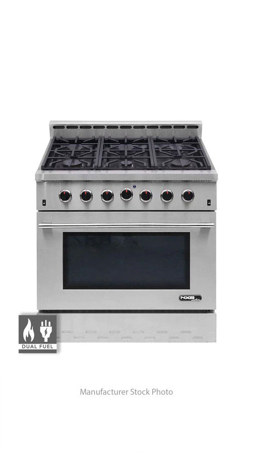 36" NXR Entree Series NKD3611 Dual Fuel Range