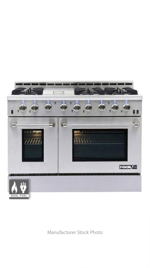 48" NXR Professional PRO4851 Freestanding Gas Range
