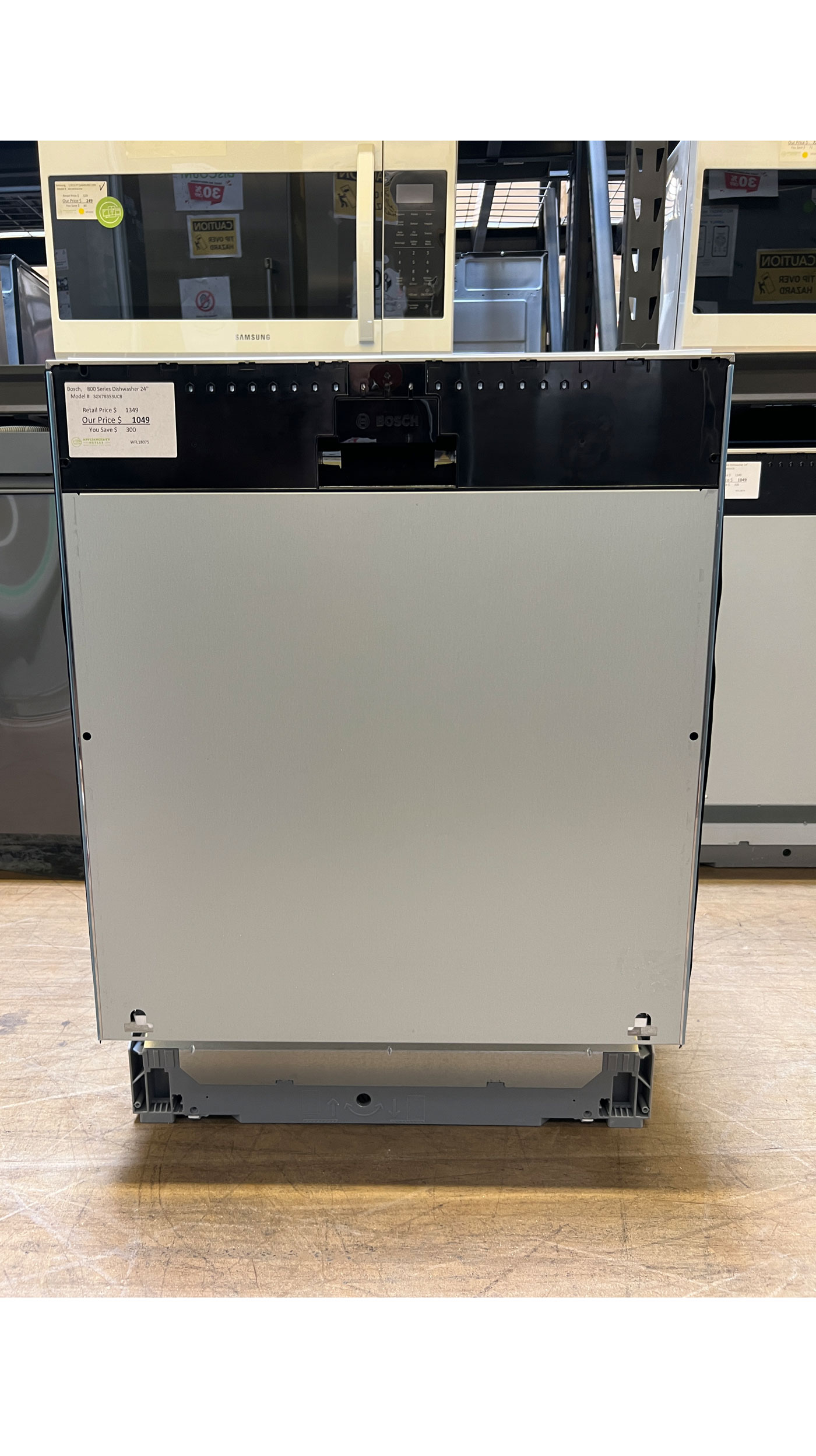 24" Bosch SGV78B53UC Fully Integrated Built-In Dishwasher - Image 7