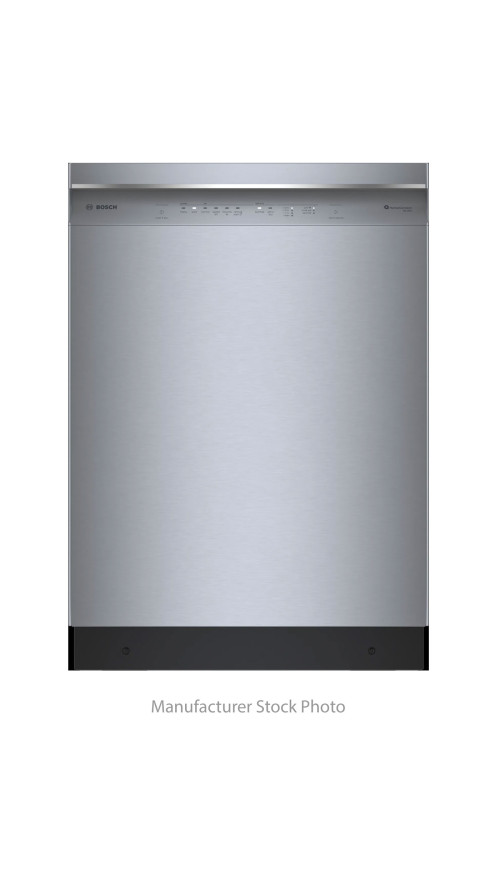 24" Bosch SHE53C85N Full Console Built-In Smart Dishwasher