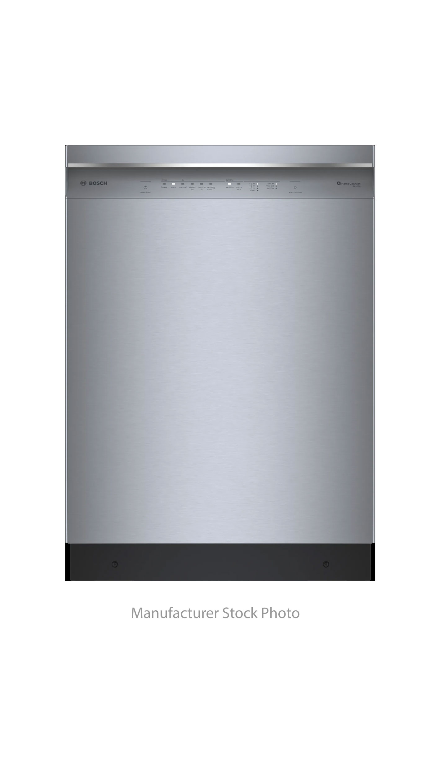 24" Bosch SHE53C85N Full Console Built-In Smart Dishwasher