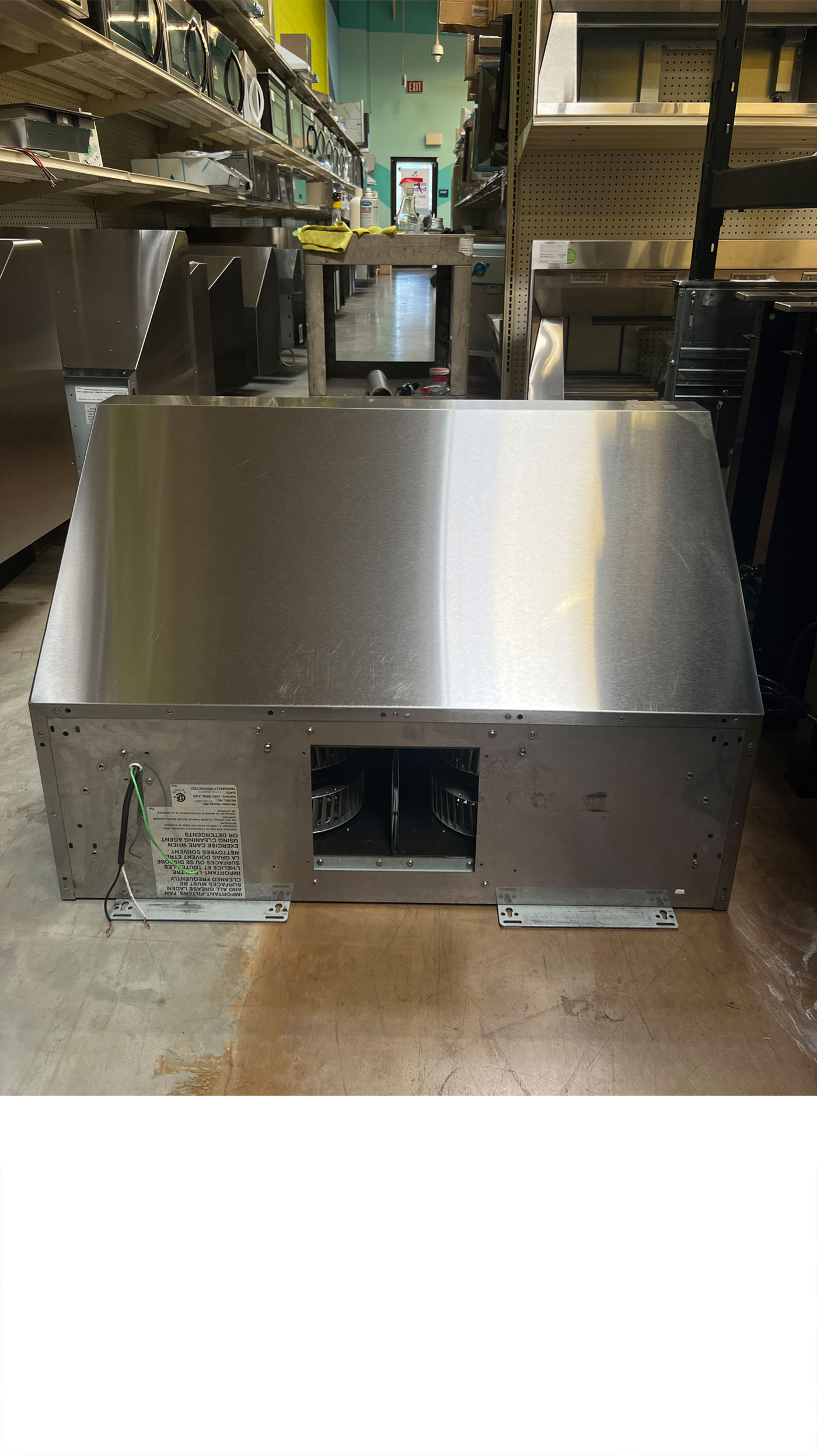 36" Windster RA-35U36SS Under Cabinet Range Hood - Image 5